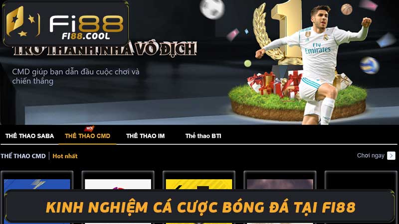 Cá Cược Bóng Đá Fi88 Nơi Cá Cược Uy Tín & Hấp Dẫn