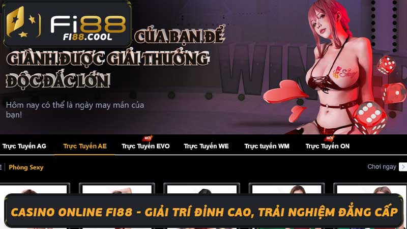 Casino Online Fi88 - Giải Trí Đỉnh Cao, Trải Nghiệm Đẳng Cấp