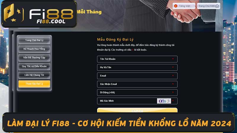 Làm Đại Lý Fi88 - Cơ Hội Kiếm Tiền Khổng Lồ Năm 2024